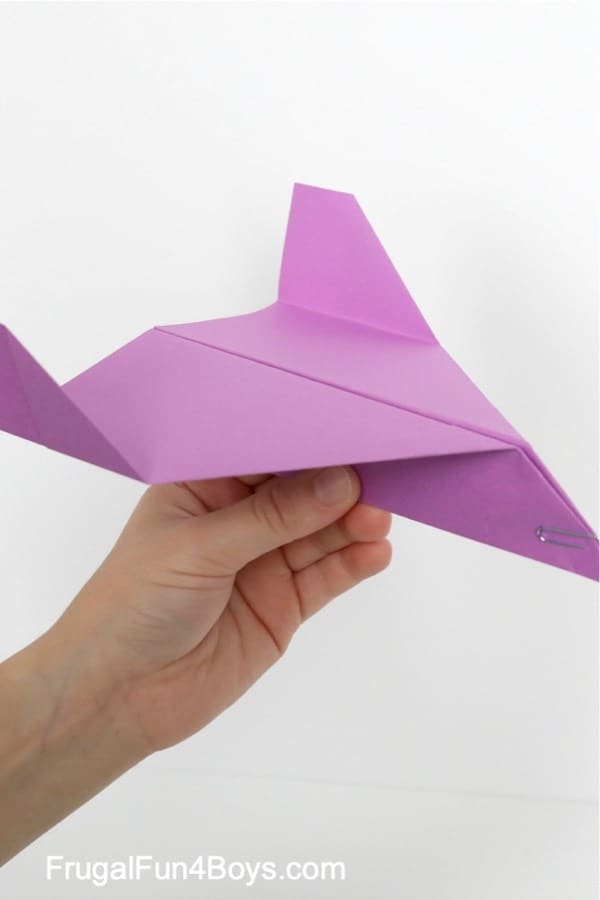 summer craft tutorial with paper planes