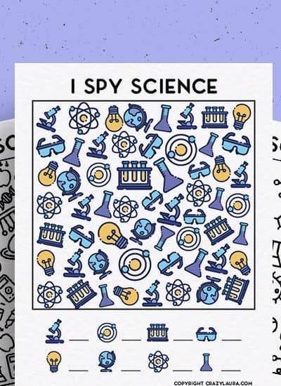 free science activity sheets