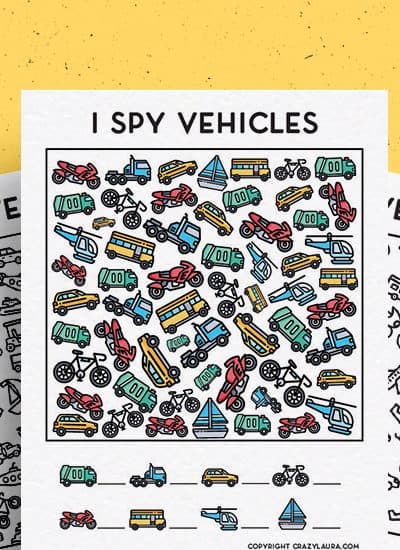 simple i spy activity for kids