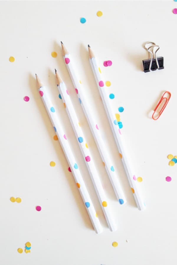 school pencil craft for teenagers