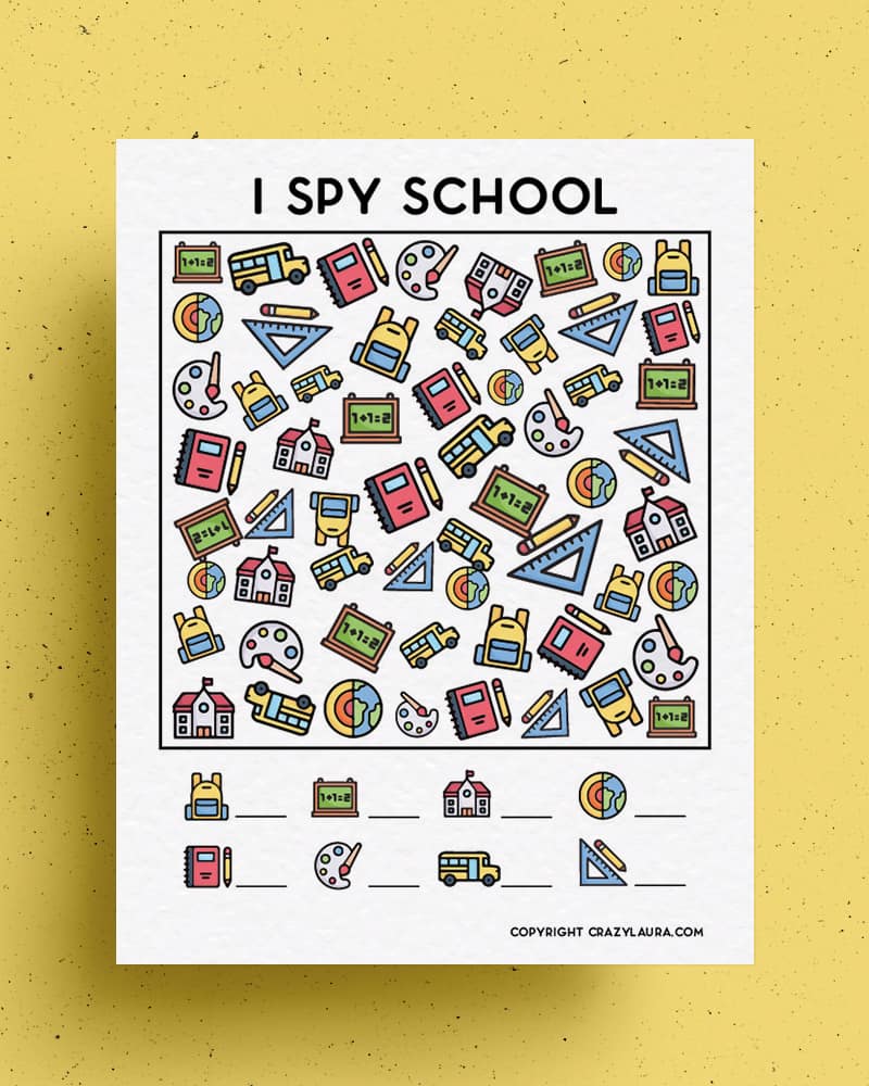 free printable i spy game