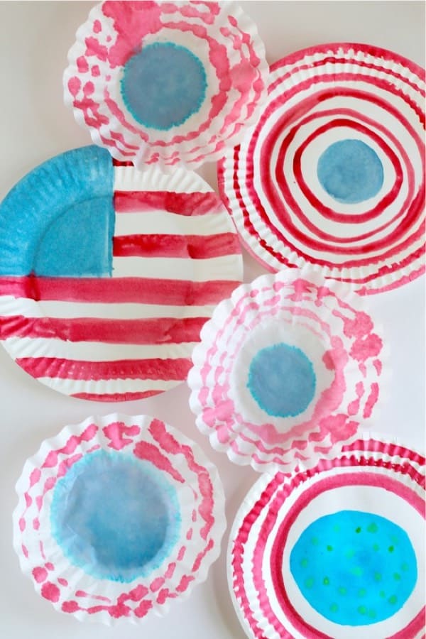 paper plate craft tutorial for the 4th of july
