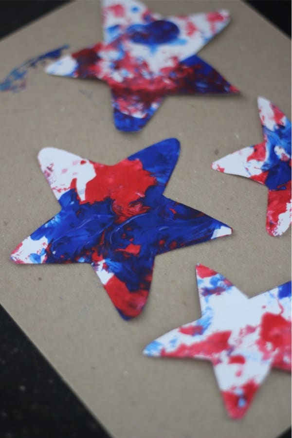 painting projects for kids on july 4th