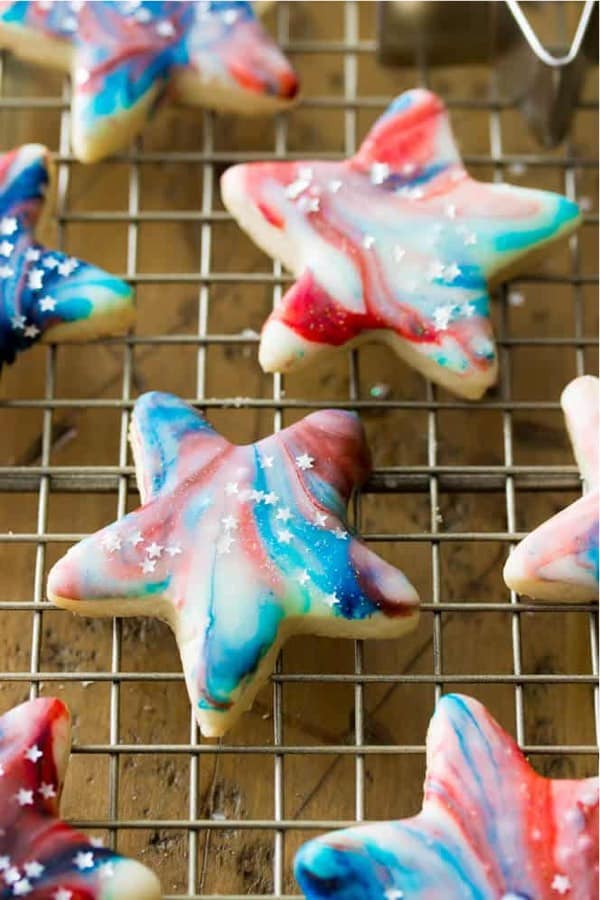 red white and blue sugar cookie recipe