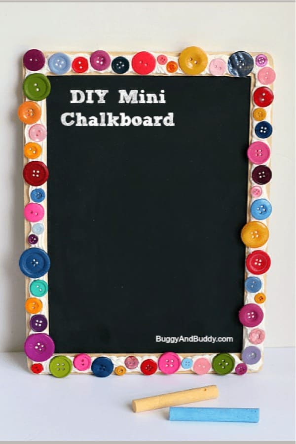 mini chalkboard back to school craft