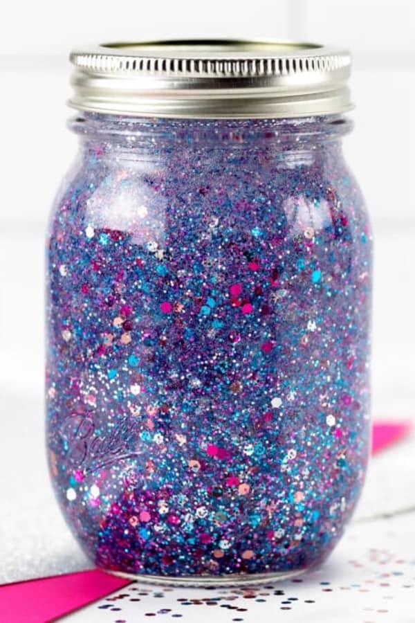 easy glitter project tutorial for kids