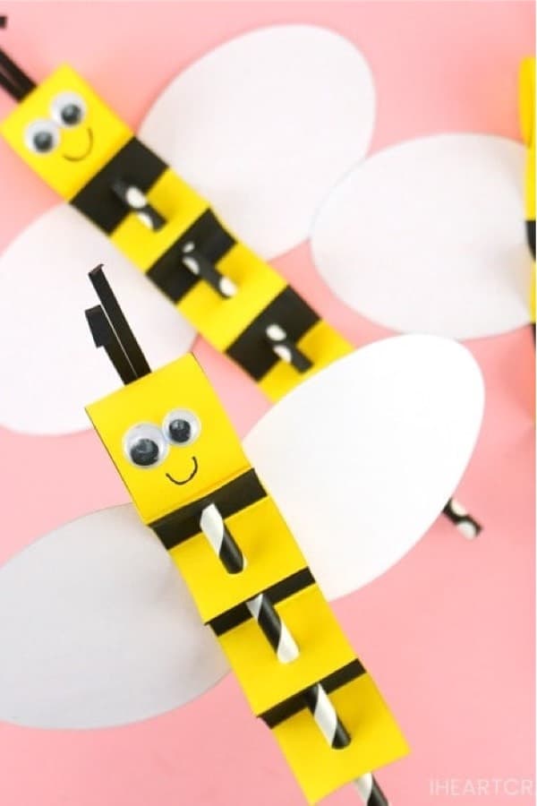 diy bee themed craft for summer