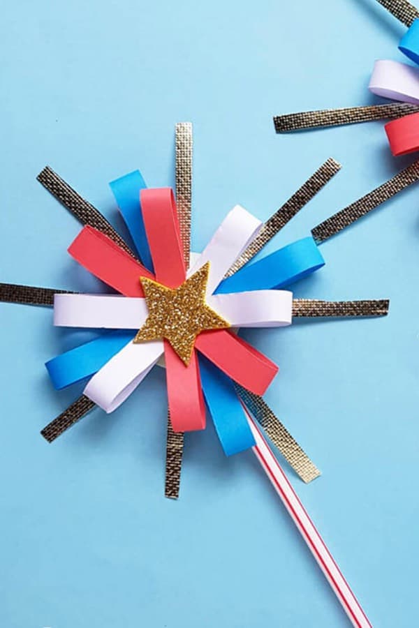fireworks craft for kids in july