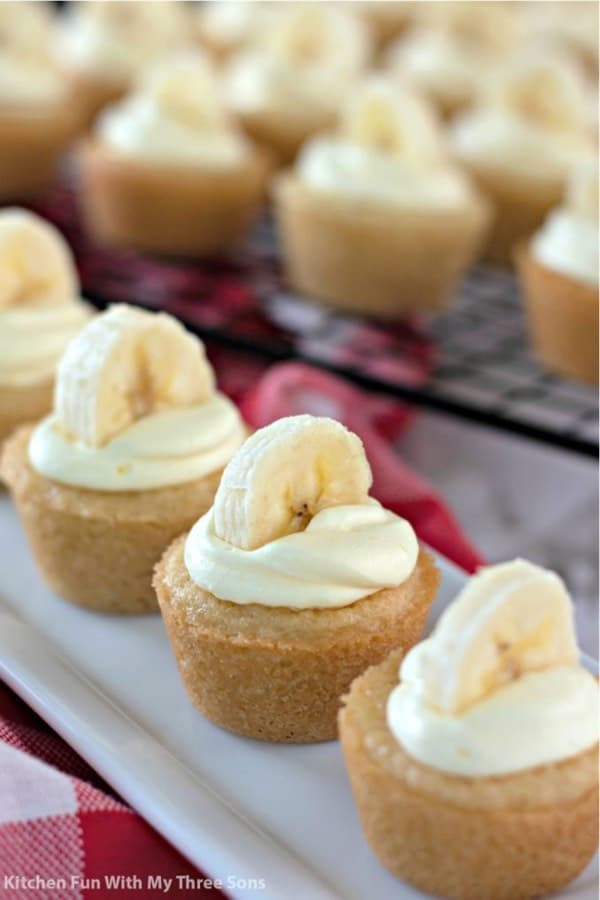 banana flavored cookie cups