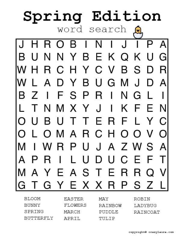 word finding game for kids