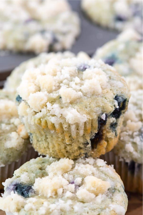 homemade starbucks blueberry muffins