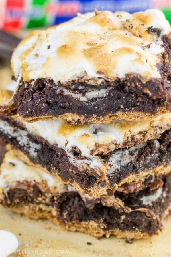 smores brownie recipe to make at home