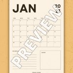 Free Vertical Calendar Printable For 2023 – UPDATED