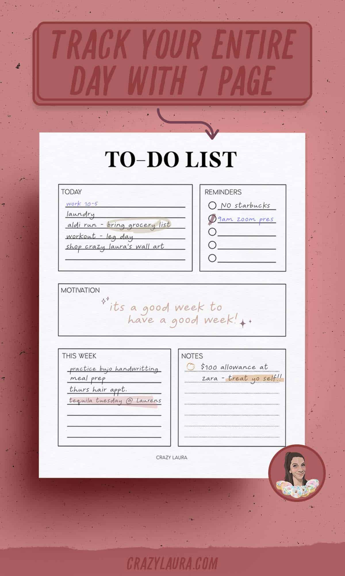 to do list template free to print