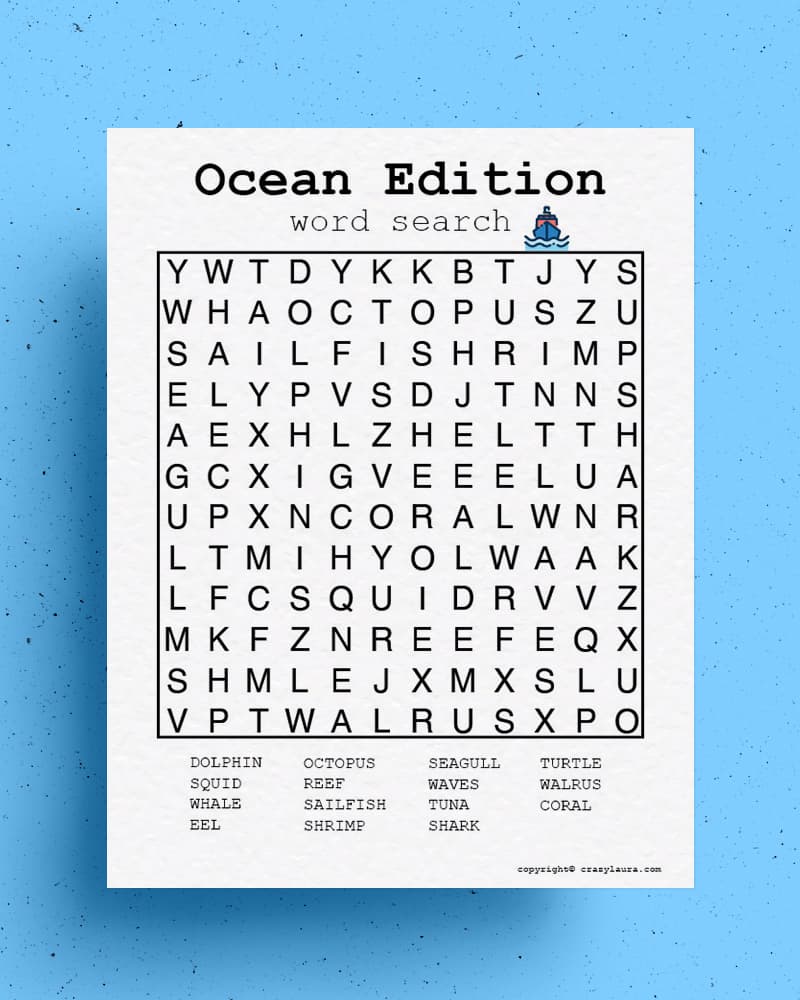 easy word hunt for young kids