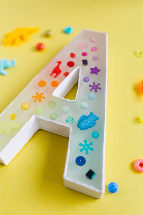kids craft project to try with resin