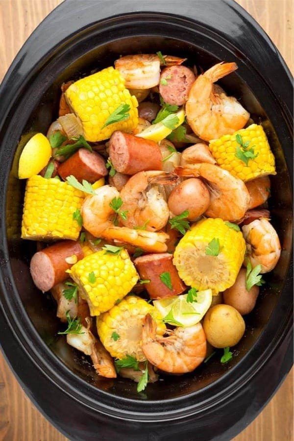 shrimp dinner recipe for slow cooker