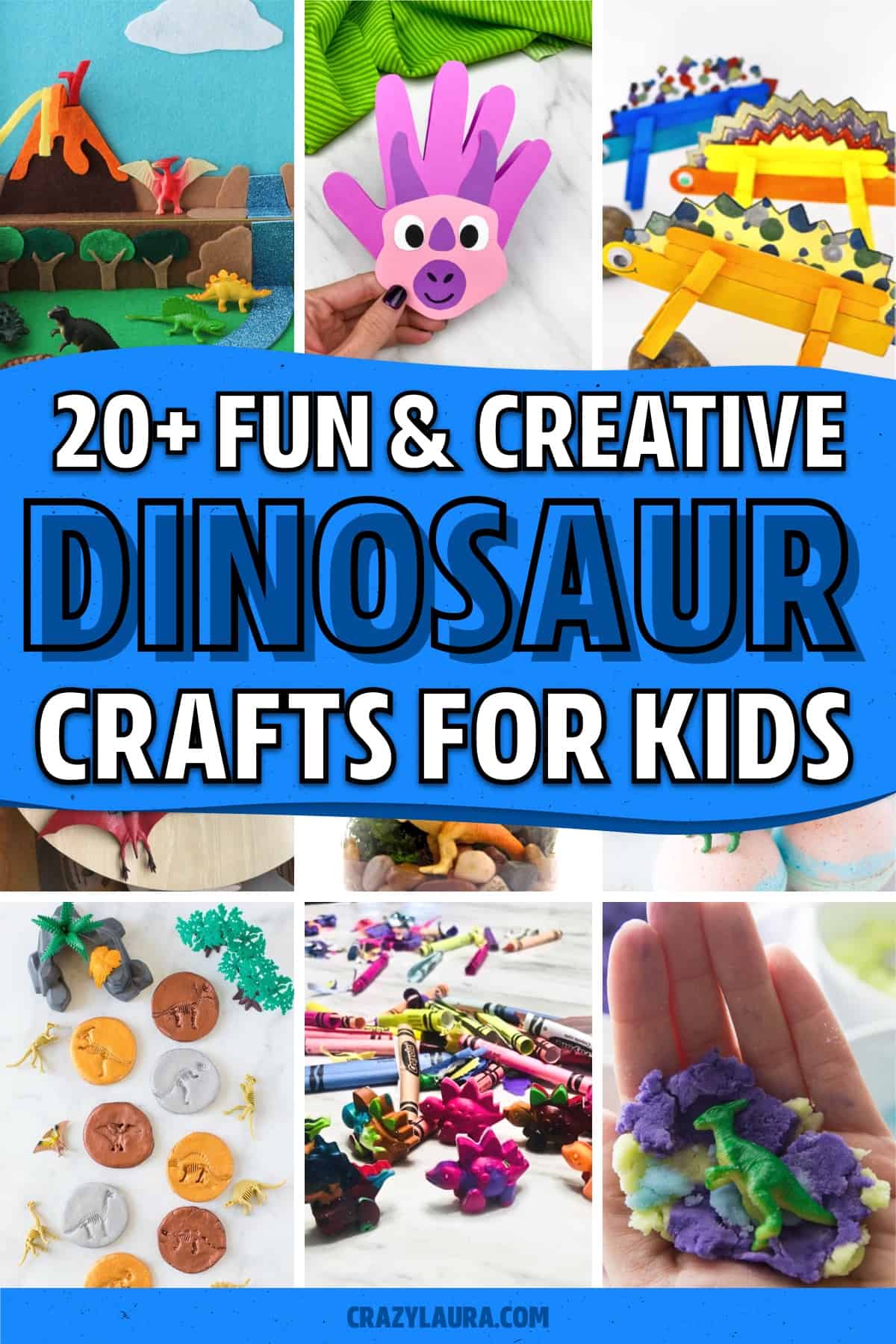 creative dinosaur kids craft