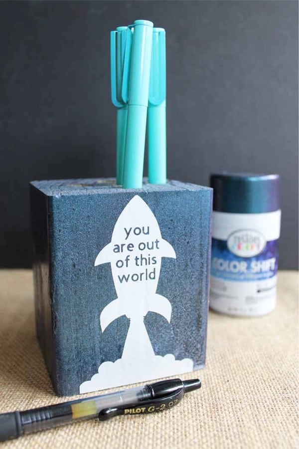 pencil holder craft for fathers day