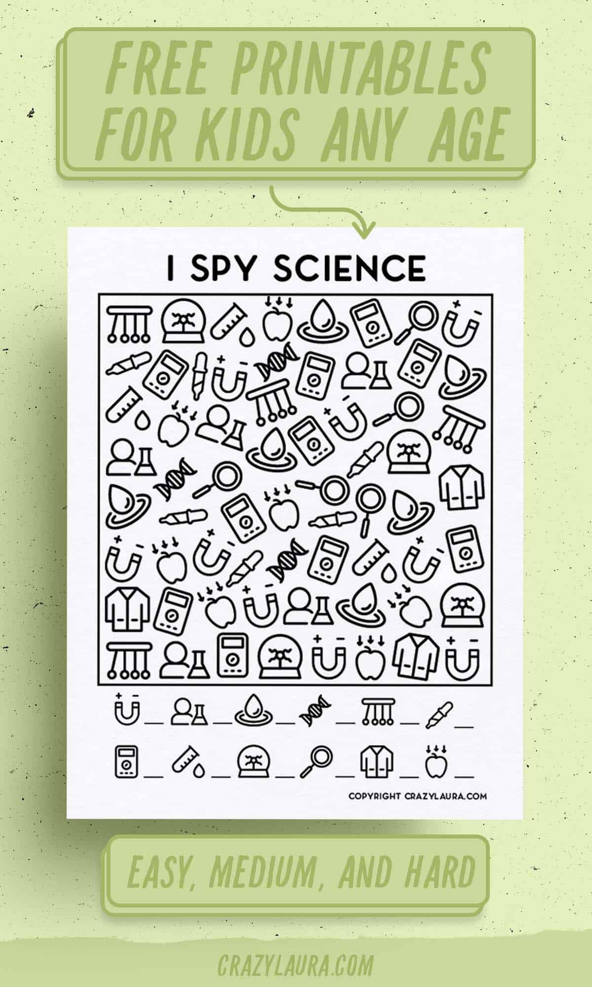 free kids activity sheets