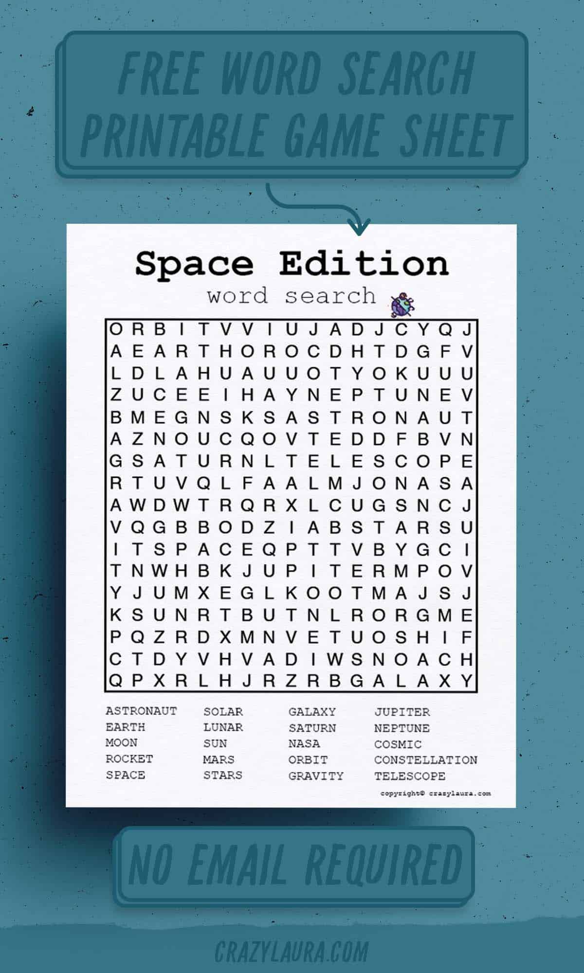 free word search for kids