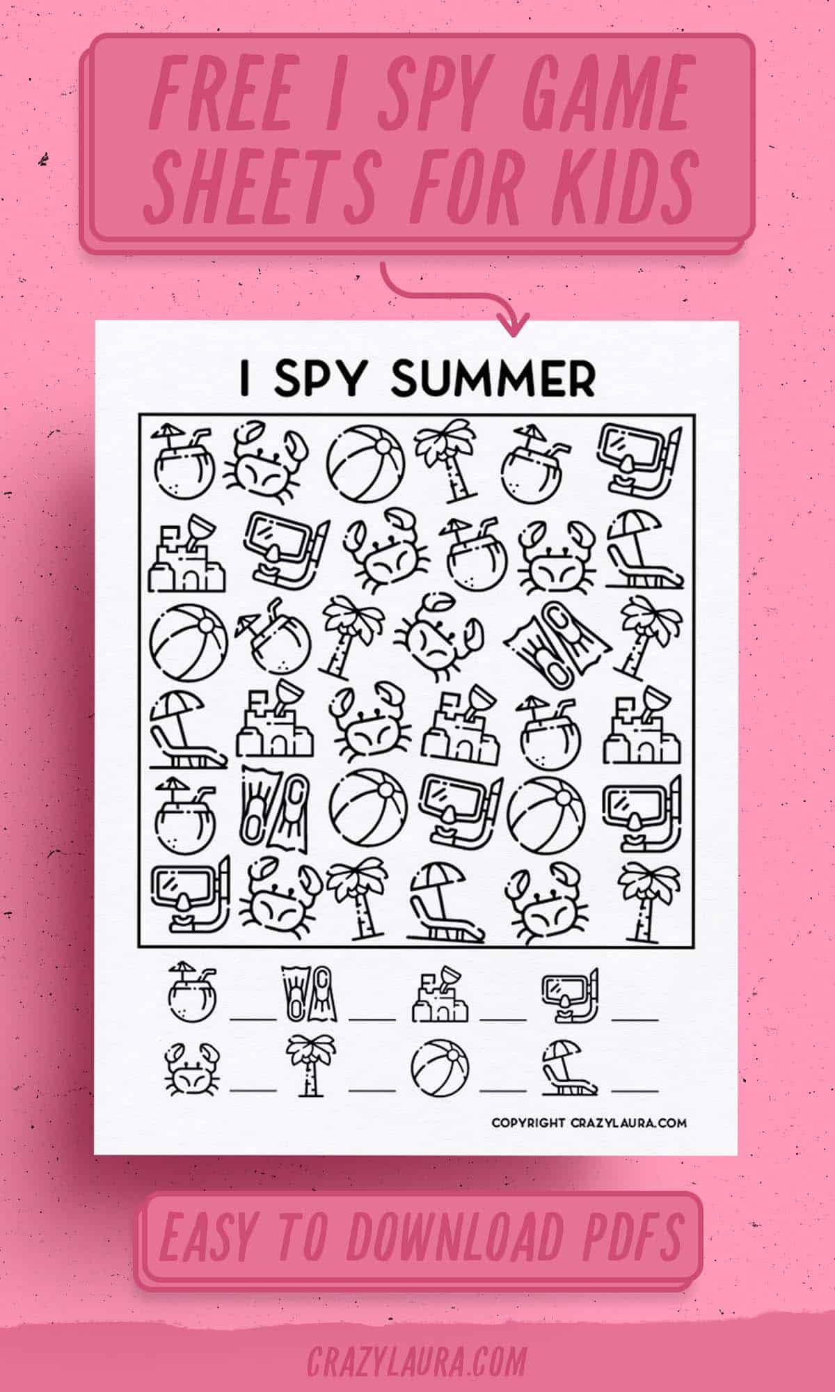 free i spy templates to download