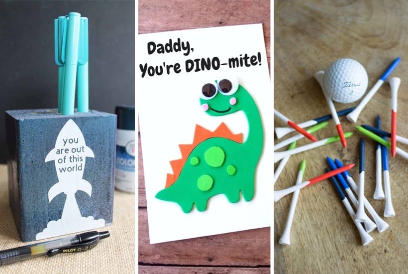 20+ Thoughtful DIY Fathers Day Crafts & Card Ideas