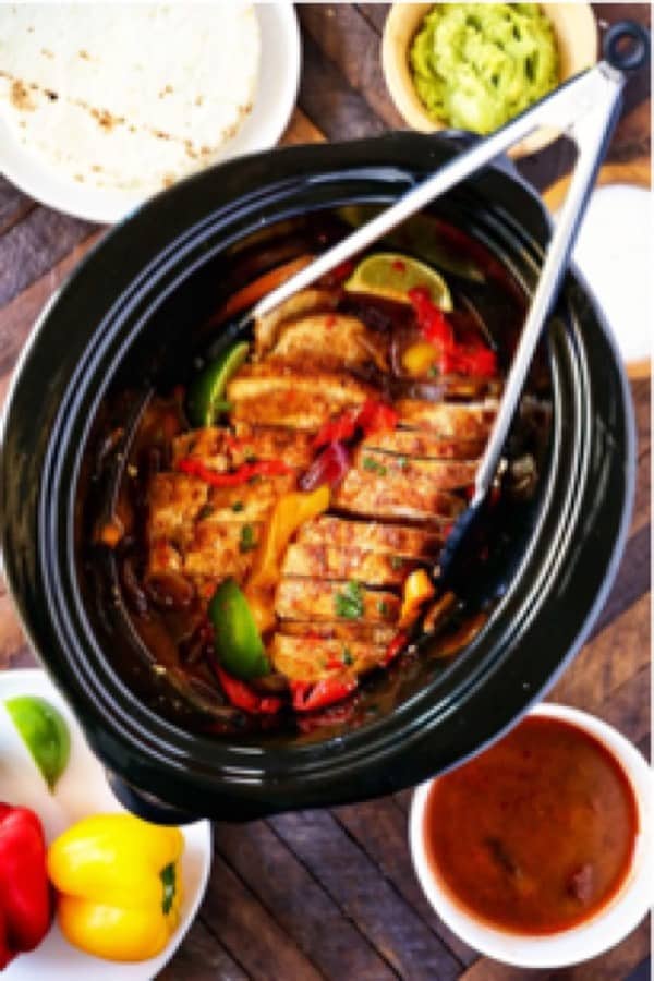 chicken fajita recipe for summer with crockpot