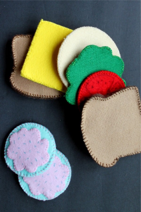 easy felt food project for kids