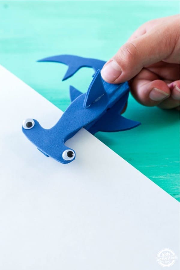 simple shark crafts for kids