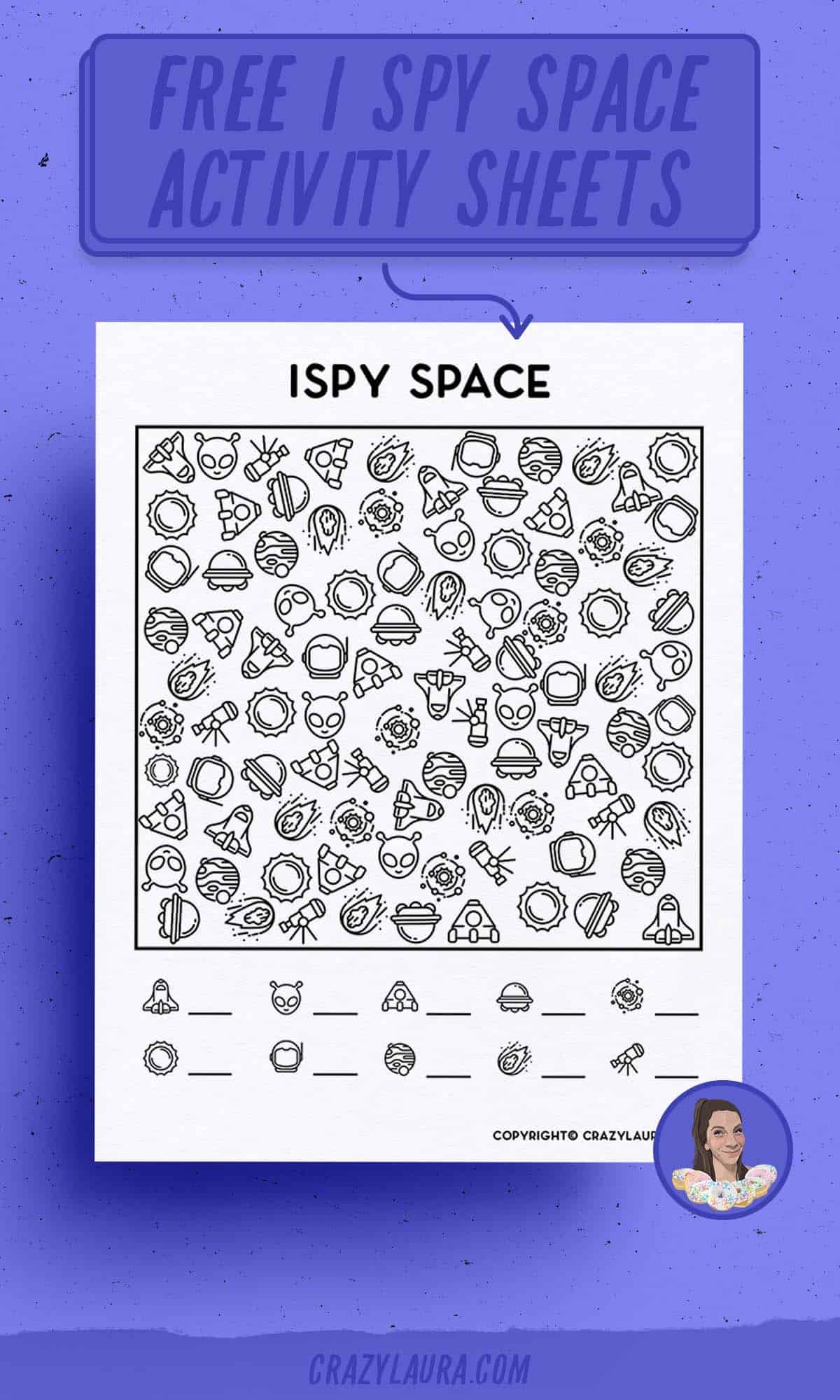 easy i spy space printable for young kids