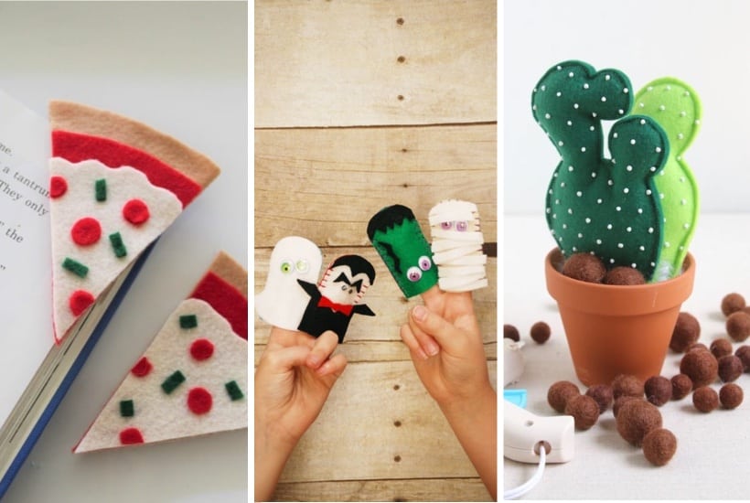 20+ Adorable Felt Crafts For Kids & Tutorial Ideas