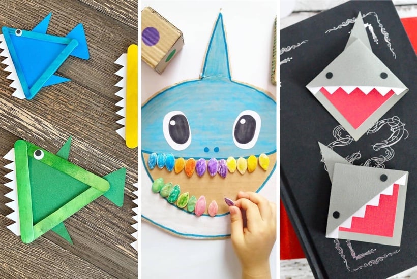 20+ Super Cute Shark Crafts & Ideas For Kids