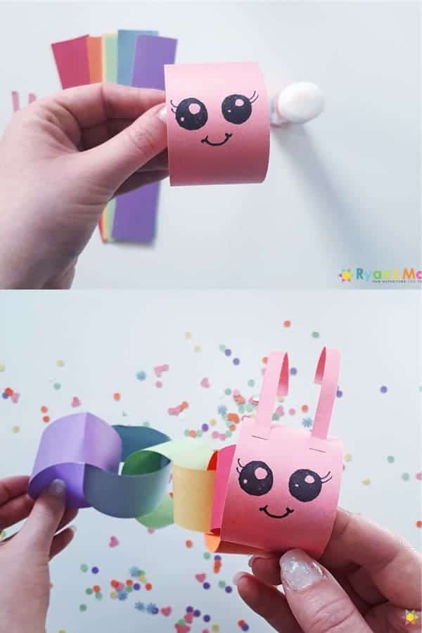 bug craft with construction paper
