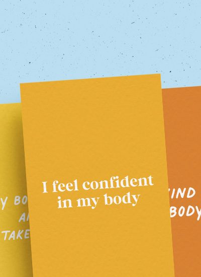 printable cards for body positive statements