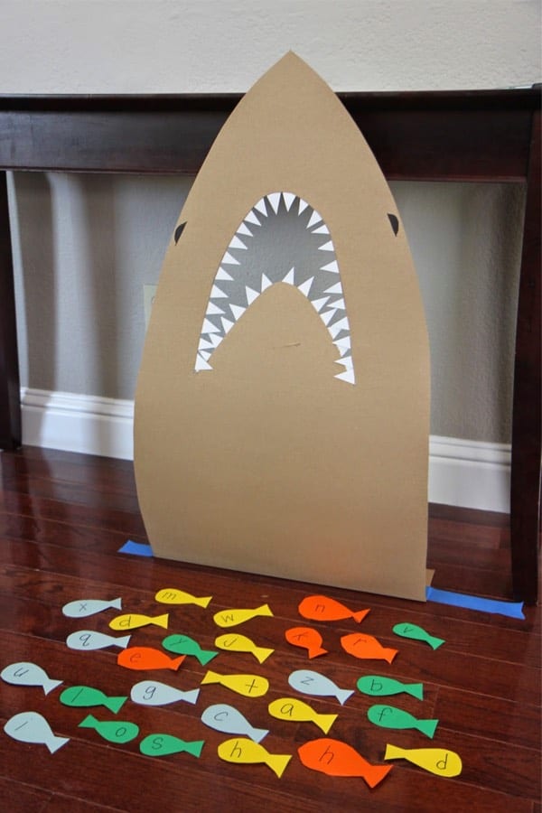 diy shark kids game