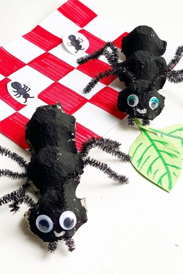 cheap kids craft making bugs