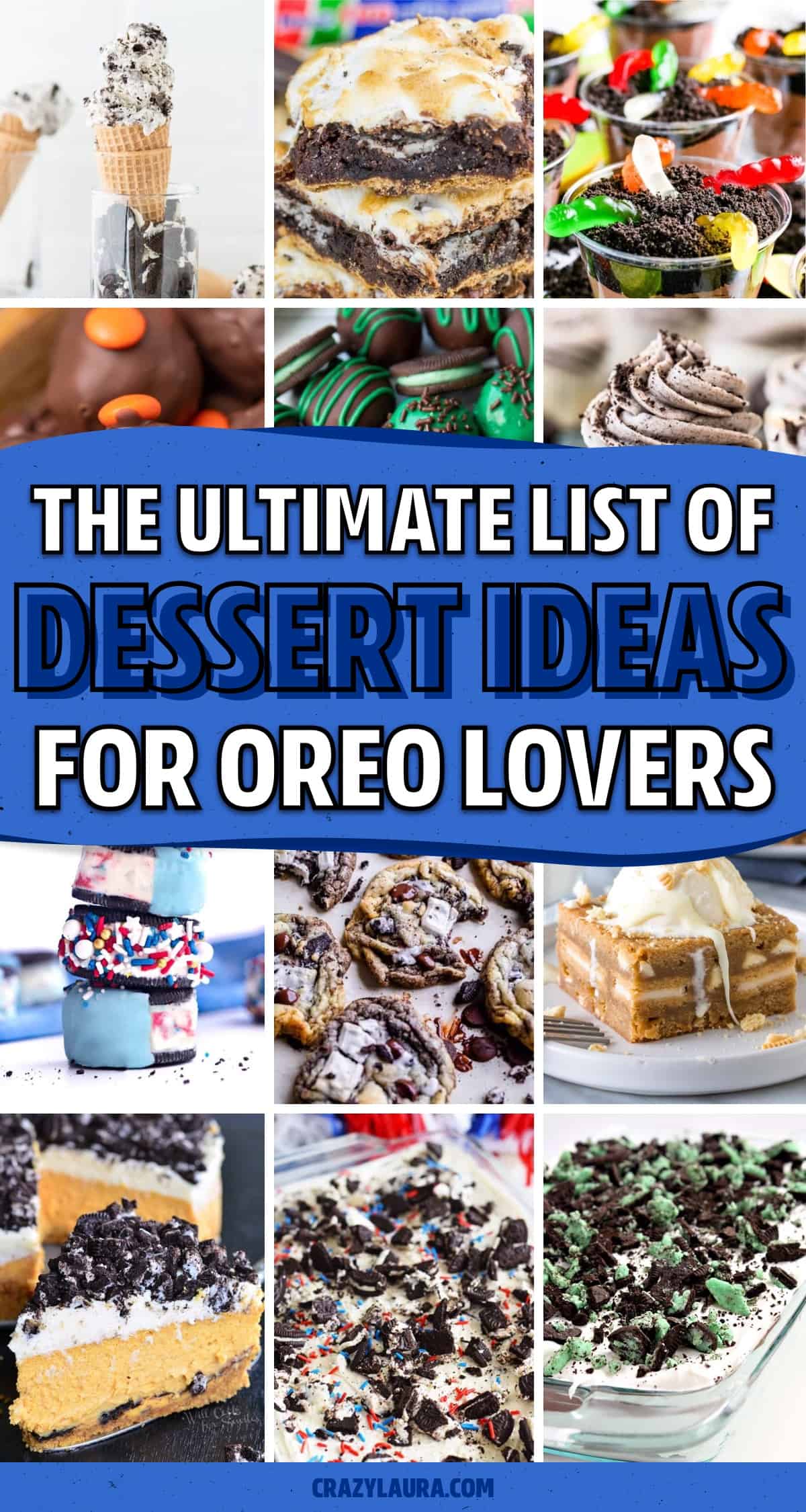 list of dessert ideas