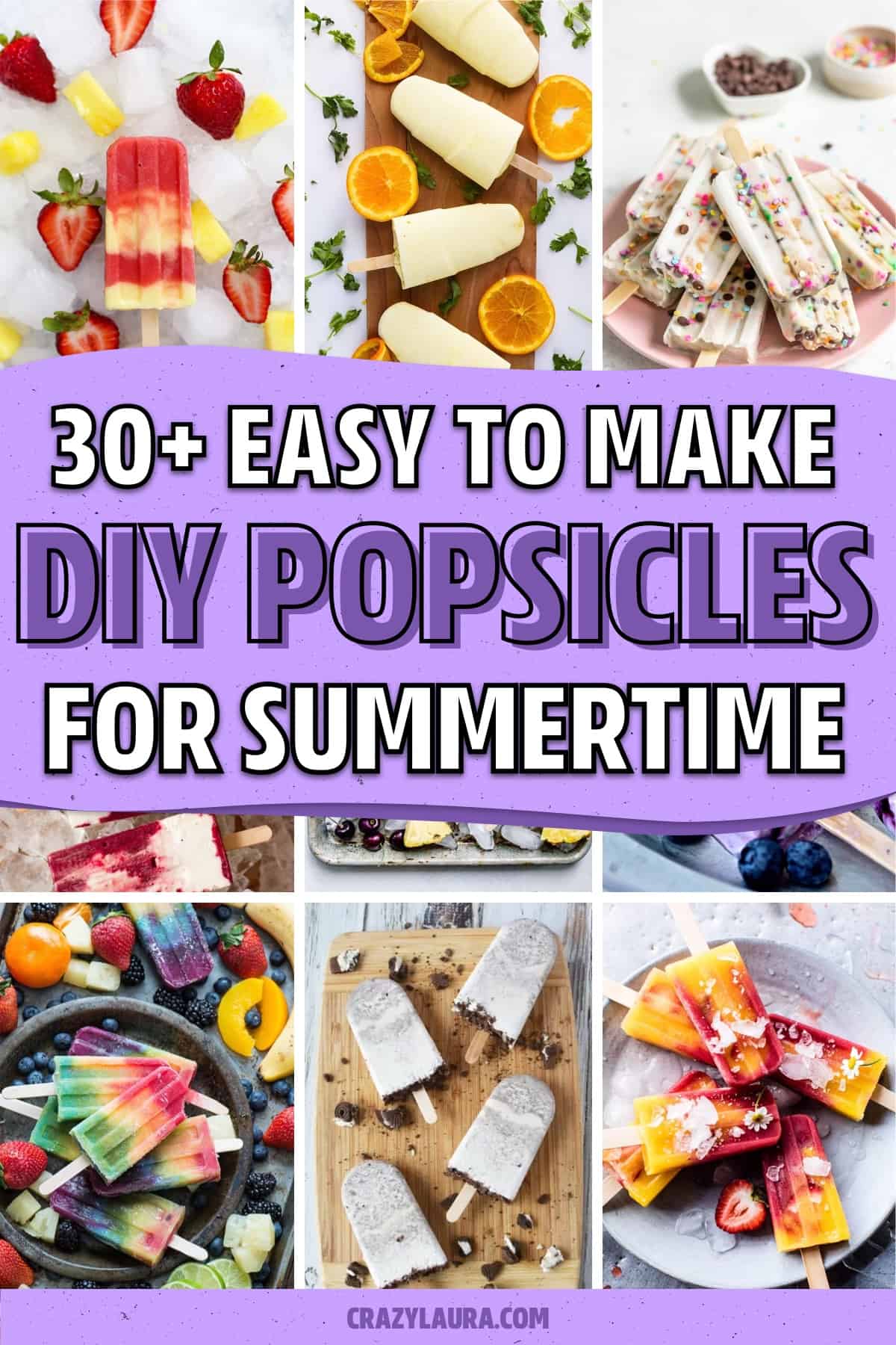 recipe ideas to make popsicles