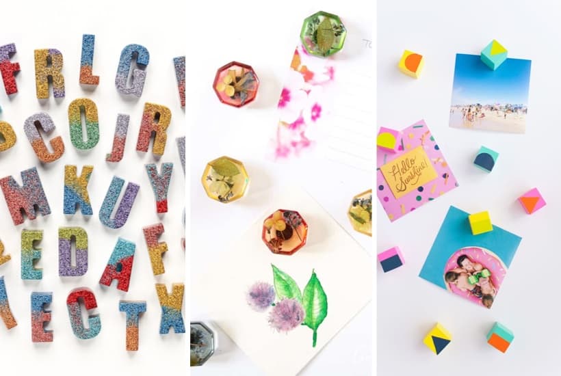 30 + Easy DIY Magnets & Craft Tutorial Ideas