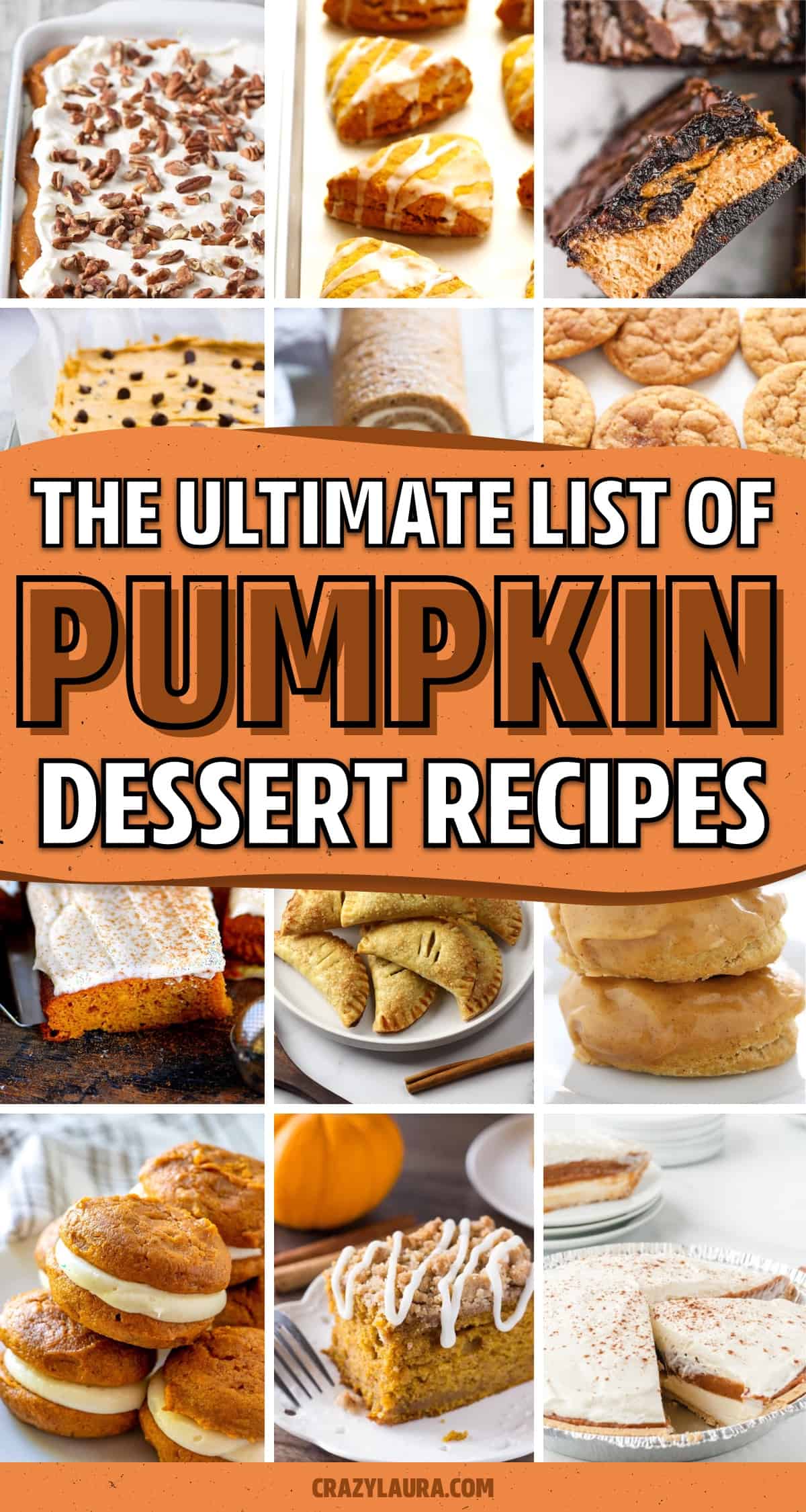 desserts to make with pumpkins