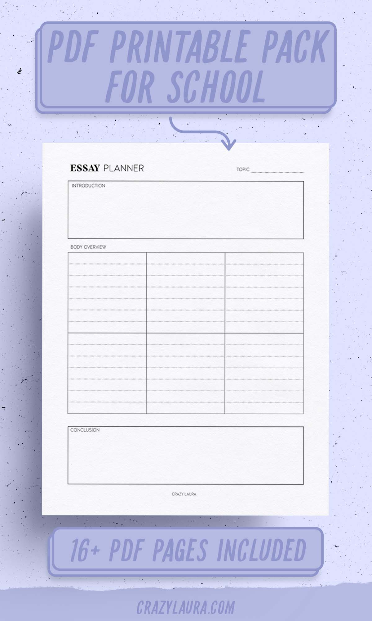 printable tracker pages for students