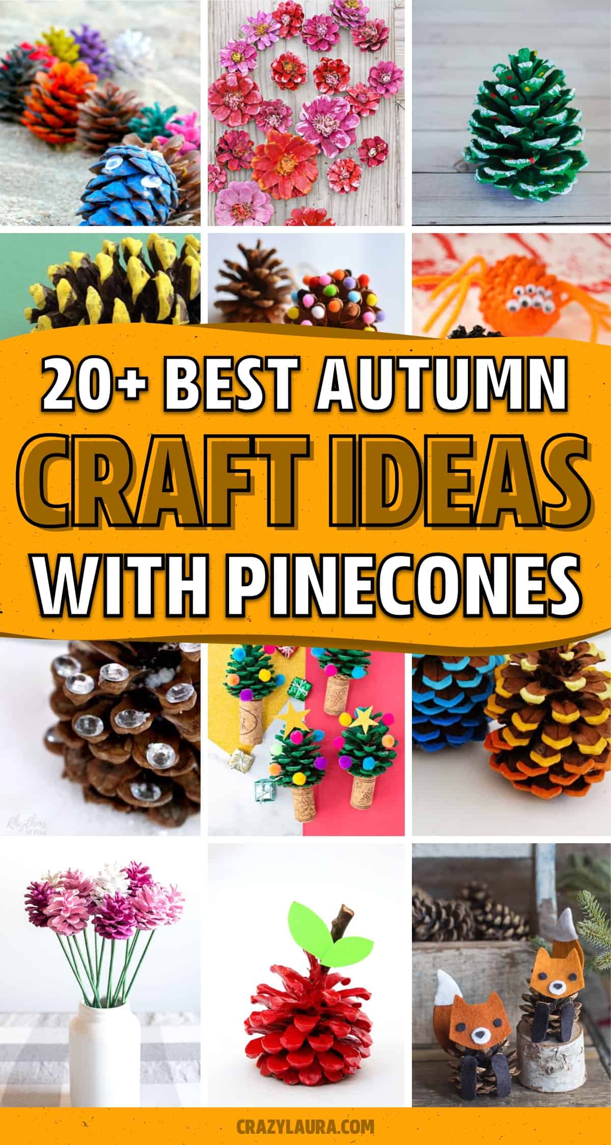 pinecone craft ideas for inspriation