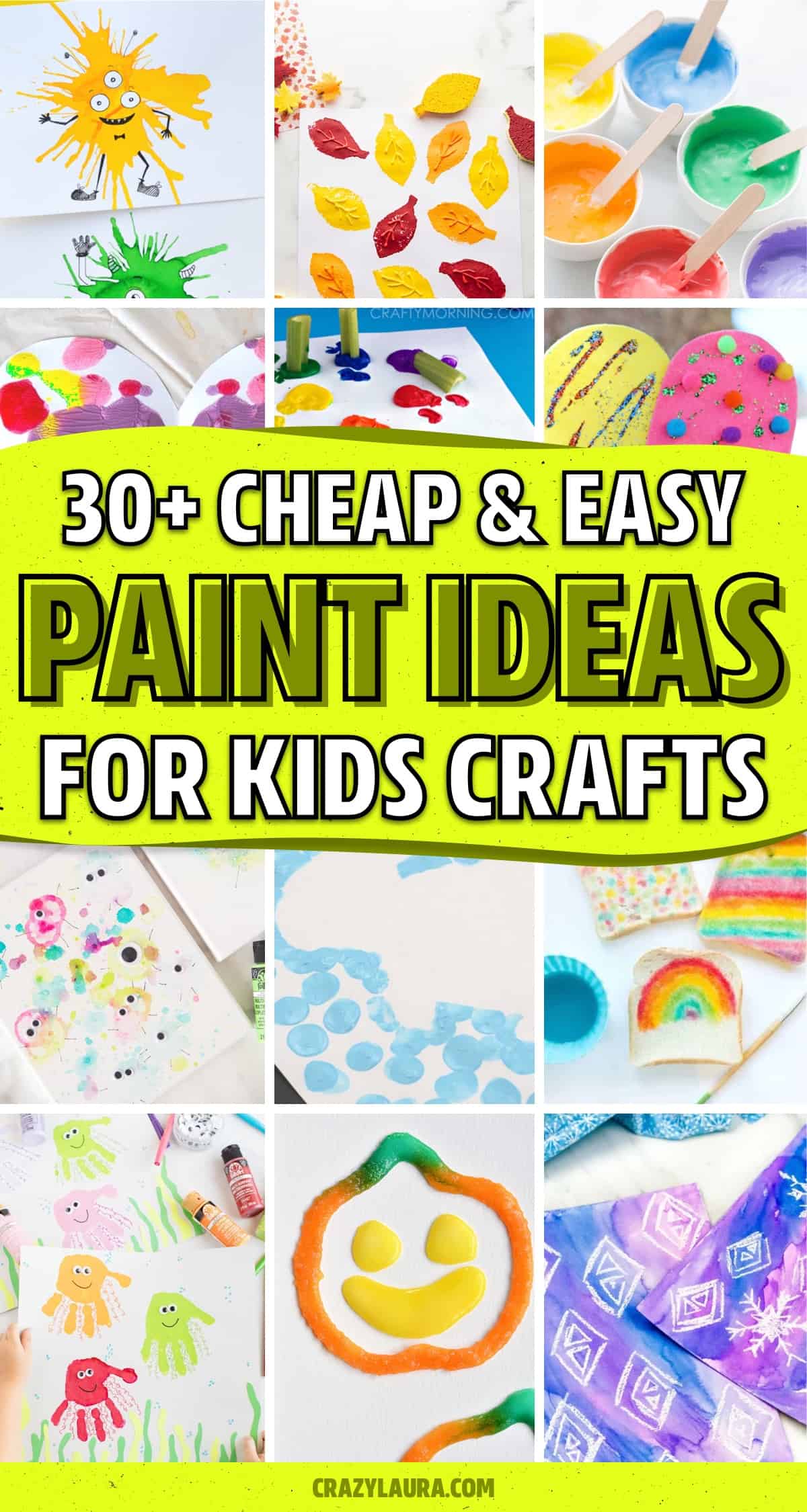cheap painting ideas for children