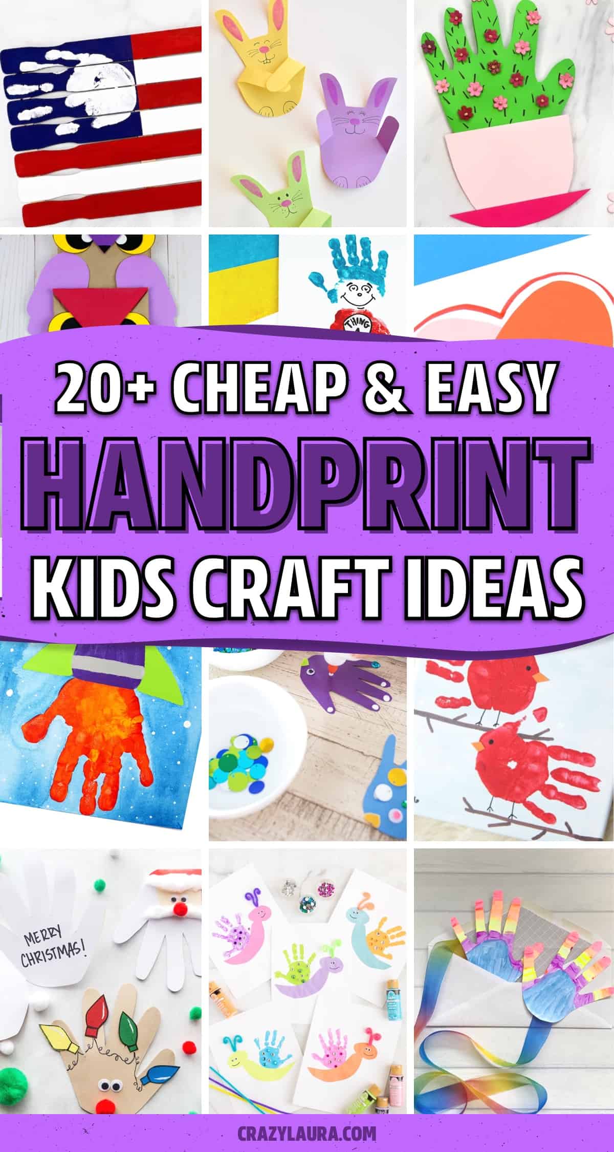 easy to make handprint art tutorials