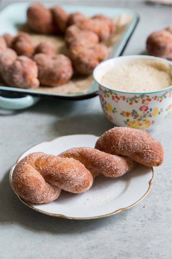recipe for making twist donuts at home