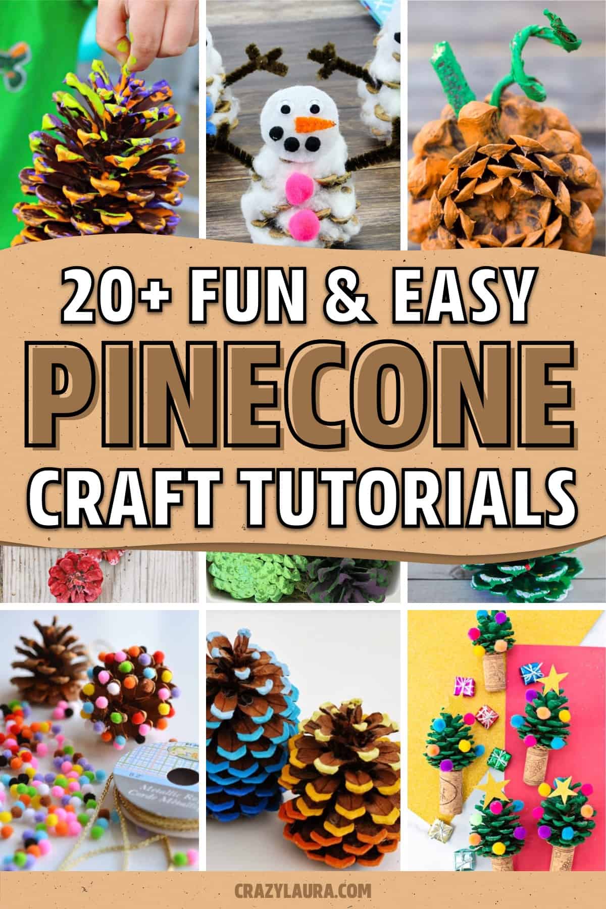 creative things to make with pinecones