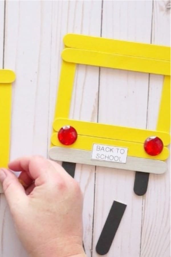 back to school picture frame for kids