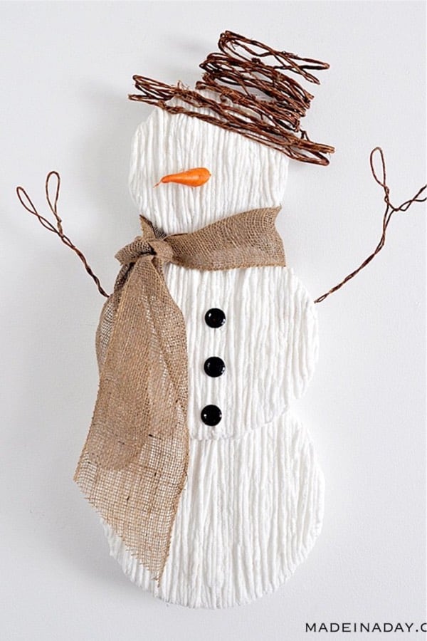winter craft to make with yarn