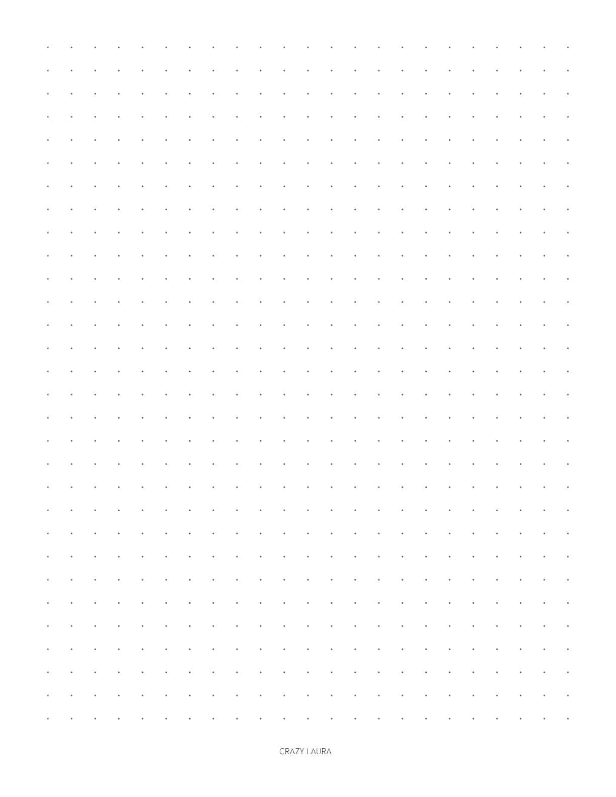large dotted grid paper